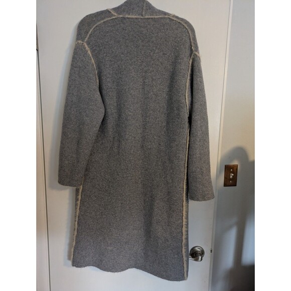 ANTHROPOLOGIE Moth GRAY Sarah Long Line Cardigan Sweater Women’s S - Picture 8 of 8